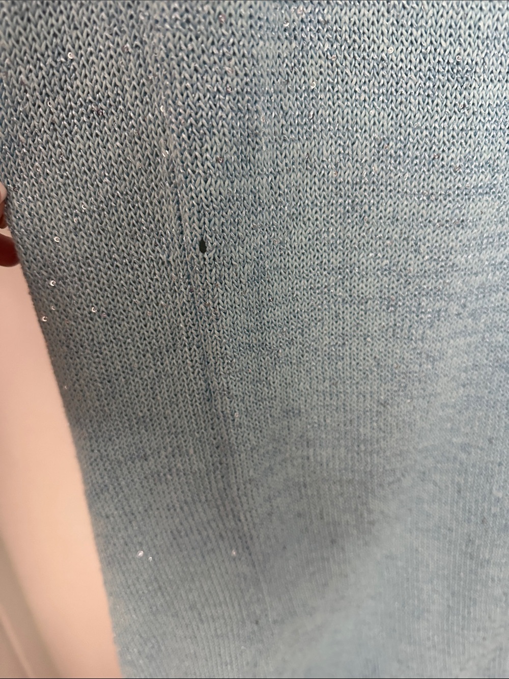 Asta Resort Ana Dress - Baia Blue Sequin - Picture 6 of 7